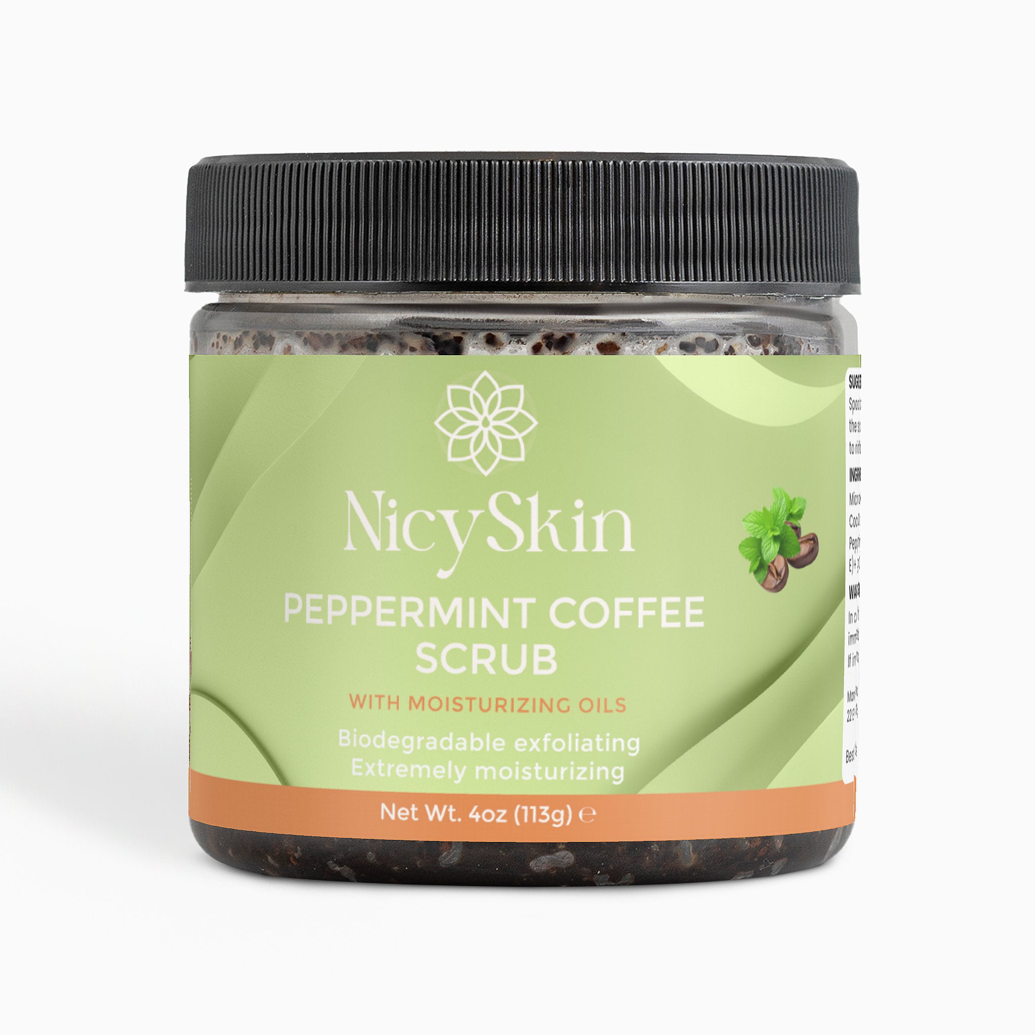 Peppermint Coffee Scrub