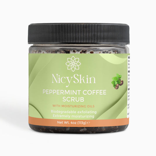 Peppermint Coffee Scrub