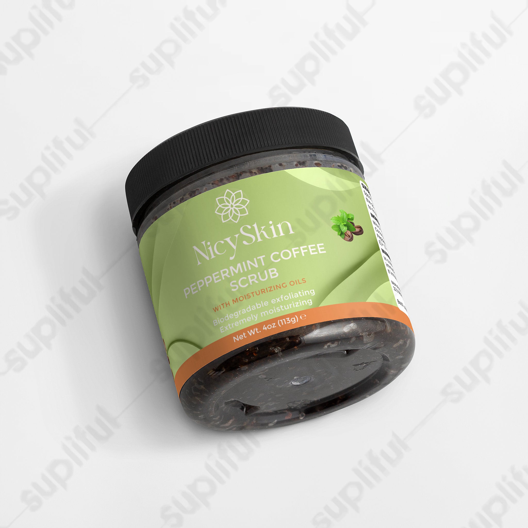 Peppermint Coffee Scrub