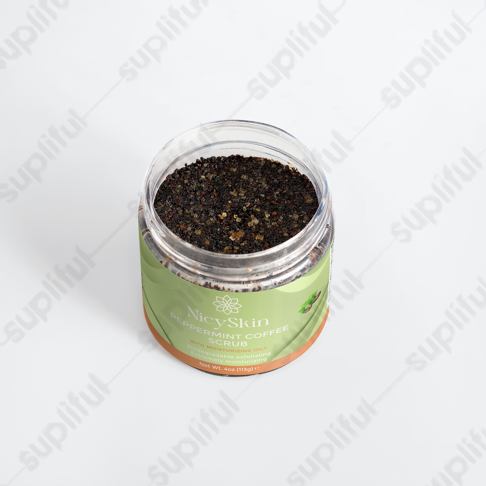 Peppermint Coffee Scrub